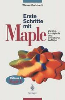 Erste Schritte mit Maple: Release 4, Maple V