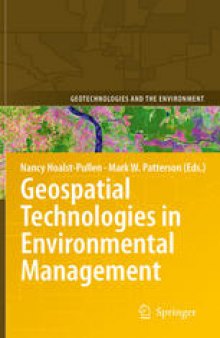 Geospatial Technologies in Environmental Management