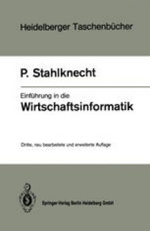 Einführung in die Wirtschaftsinformatik