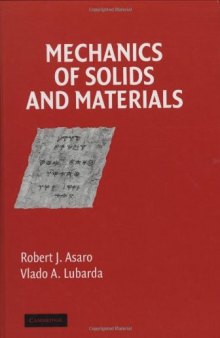 Mechanics of Solids and Materials