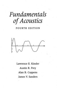 Fundamentals of acoustics