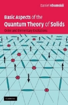 Basic Aspects of the Quantum Theory of Solids: Order and Elementary Excitations