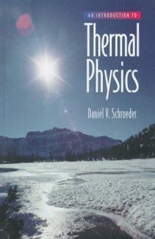 An introduction to thermal physics