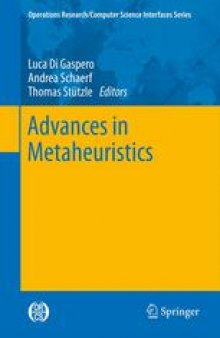 Advances in Metaheuristics