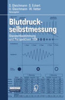 Blutdruckselbstmessung: Standortbestimmung und Perspektiven 1994