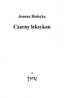 Czarny leksykon  