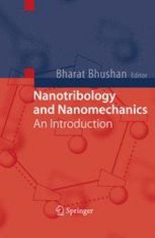 Nanotribology and Nanomechanics: An Introduction