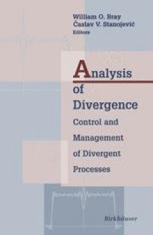 Analysis of Divergence: Control and Management of Divergent Processes