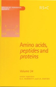 Amino Acids, Peptides and Proteins