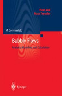 Bubbly Flows: Analysis, Modelling and Calculation