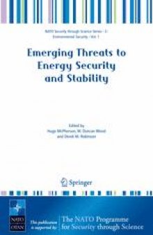 Emerging Threats to Energy Security and Stability