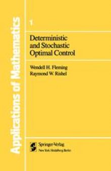 Deterministic and Stochastic Optimal Control