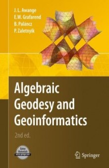 Algebraic Geodesy and Geoinformatics