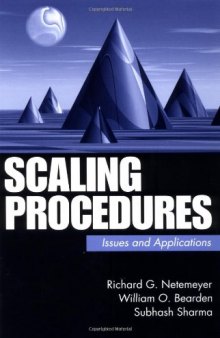 Scaling Procedures: Issues and Applications