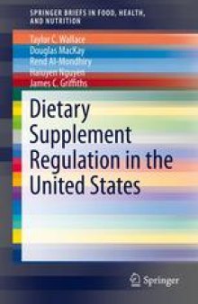 Dietary Supplement Regulation in the United States