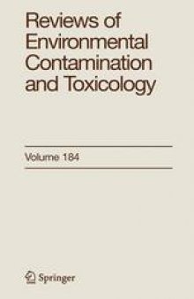 Reviews of Environmental Contamination and Toxicology