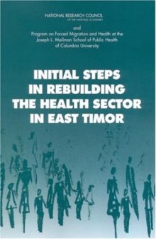 Initial Steps in Rebuilding the Health Sector in East Timor