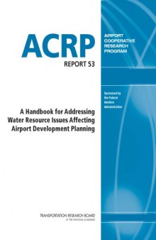 A handbook for addressing water resource issues affecting airport development planning