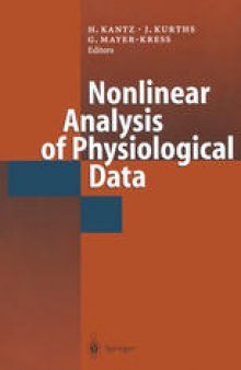 Nonlinear Analysis of Physiological Data