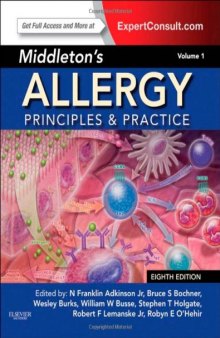 Middleton's Allergy 2-Volume Set: Principles and Practice