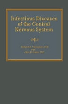 Infectious Diseases of the Central Nervous System