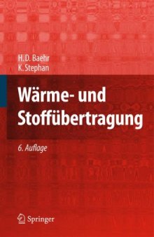 Wärme- und Stoffübertragung 