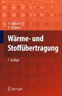 Wärme- und Stoffübertragung 