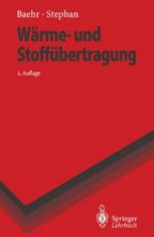 Wärme- und Stoffübertragung