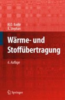 Warme- und Stoffubertragung