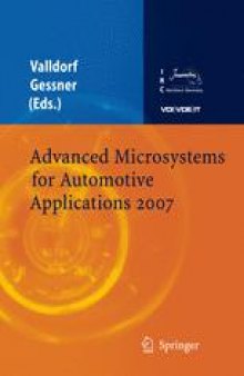 Advanced Microsystems for Automotive Applications 2007