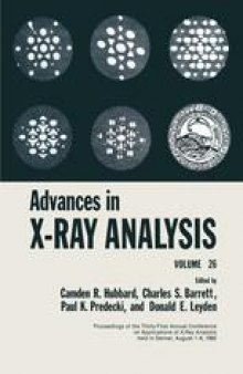 Advances in X-Ray Analysis: Volume 26