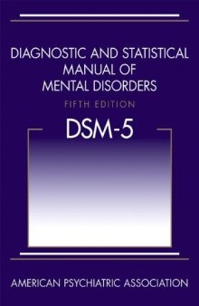 Diagnostic and Statistical Manual of Mental Disorders, Fifth Edition