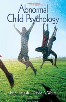 Abnormal Child Psychology, 4th Edition