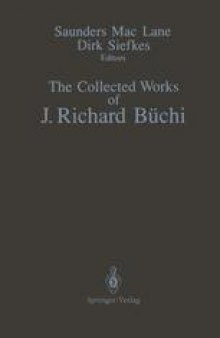 The Collected Works of J. Richard Büchi