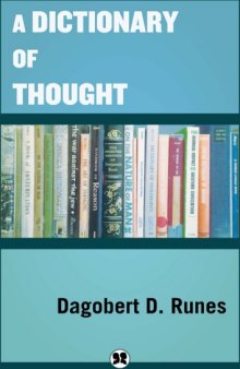 A dictionary of thought