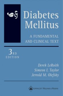 Diabetes mellitus : a fundamental and clinical text