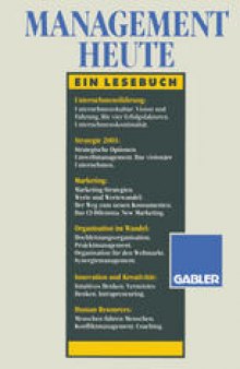 Management heute: Ein Lesebuch