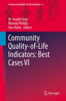 Community Quality-of-Life Indicators: Best Cases VI