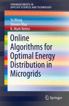 Online Algorithms for Optimal Energy Distribution in Microgrids