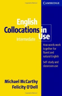 English Collocations in Use Intermediate 