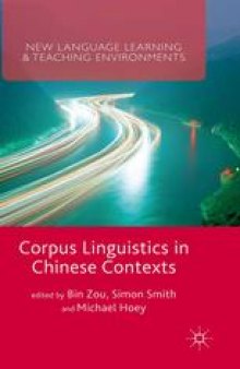 Corpus Linguistics in Chinese Contexts