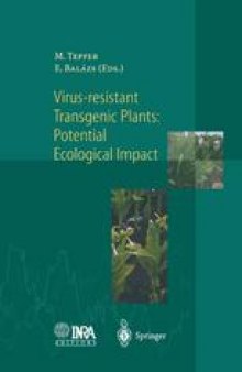 Virus-Resistant Transgenic Plants: Potential Ecological Impact