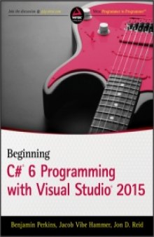 Beginning C# 6 Programming with Visual Studio 2015