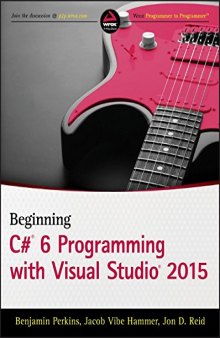 Beginning C# 6.0 Programming with Visual Studio 2015