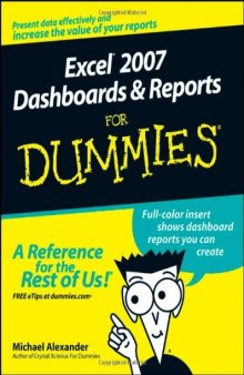 Excel 2007 Dashboards & Reports For Dummies