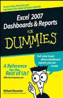 Excel 2007 dashboards & reports for dummies