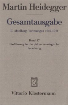 Einführung in die phänomenologische Forschung