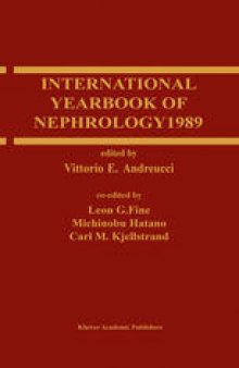 International Yearbook of Nephrology 1989