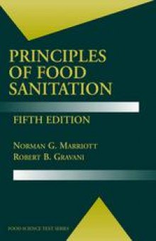 Principles of Food Sanitation