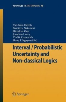 Interval / Probabilistic Uncertainty and Non-classical Logics 